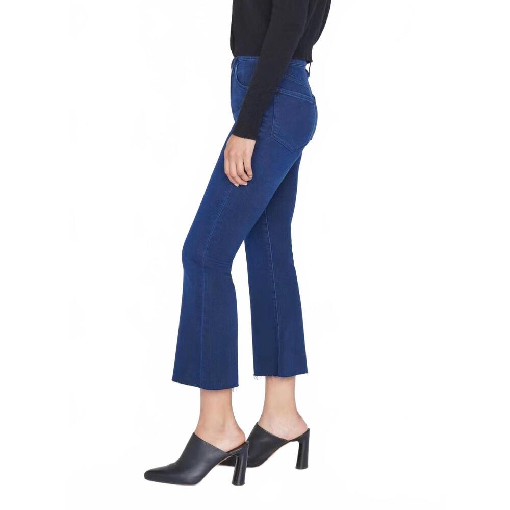 NEW FRAME le crop flare jean in fiona - Picture 3 of 5